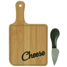 Набор для сыра "Cheese" (доска бамбук + 1 нож)